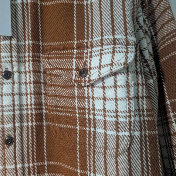 Outerknown | Blanket Shirt In Cedar Bigbury Plaid - Picture 10 of 14